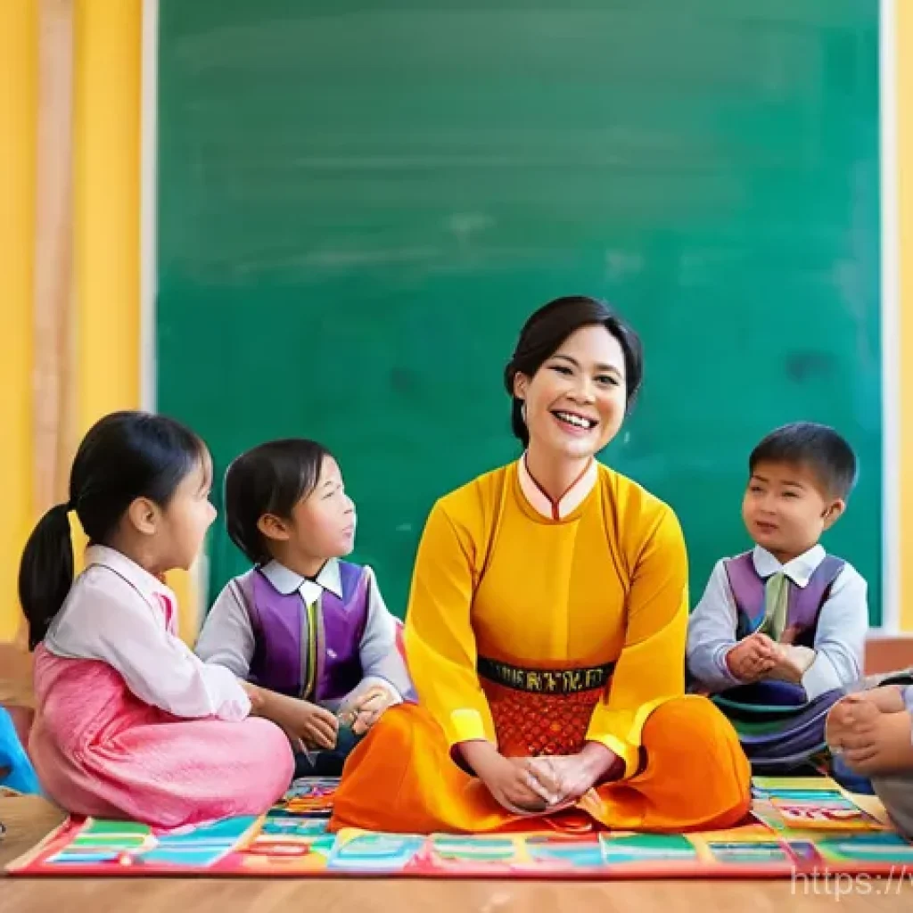 유아교육지도사 자격증 시험 FAQ - **Prompt 1: Joyful Learning in a Vietnamese Kindergarten**
"A vibrant, eye-level shot of a Vietn...