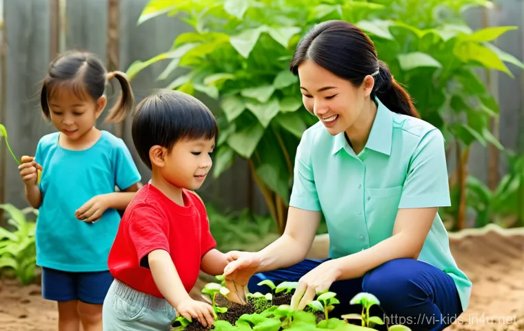 유아교육지도사 협회와 네트워킹 방법 - **Prompt:** A diverse group of Vietnamese early childhood educators, both male and female, in a brig...