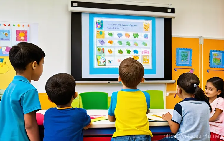 유아교육지도사 강의 계획 작성법 사례 분석 - **Prompt 2: Imaginative Play Fruit Market**
    "A bustling and cheerful indoor classroom scene, tra...