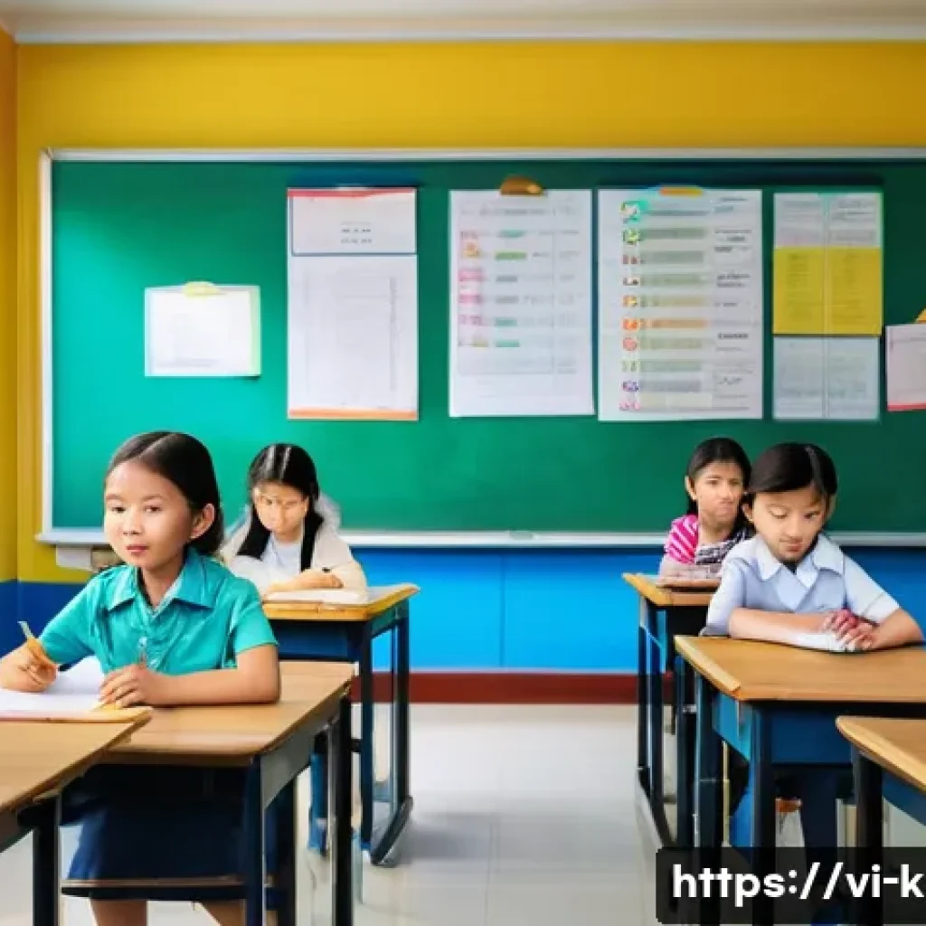 유아교육지도사 교육비 절약 팁 - A cozy Vietnamese training center classroom for preschool teacher education, featuring modern facili...