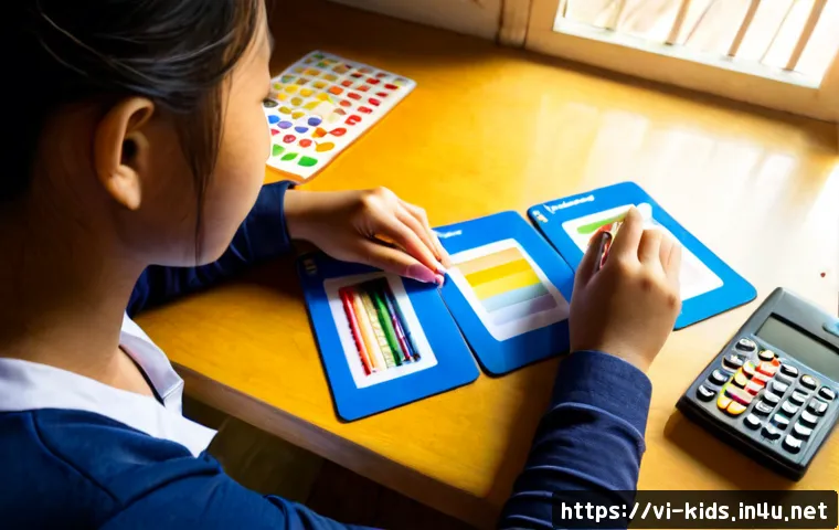 유아교육지도사 강의 계획 작성 시 필수 고려사항 - Photorealistic Vietnamese early childhood education instructor planning a lesson at a tidy wooden de...